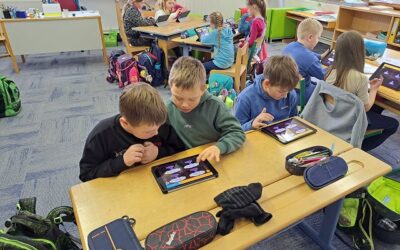 Wir arbeiten mit Tablets